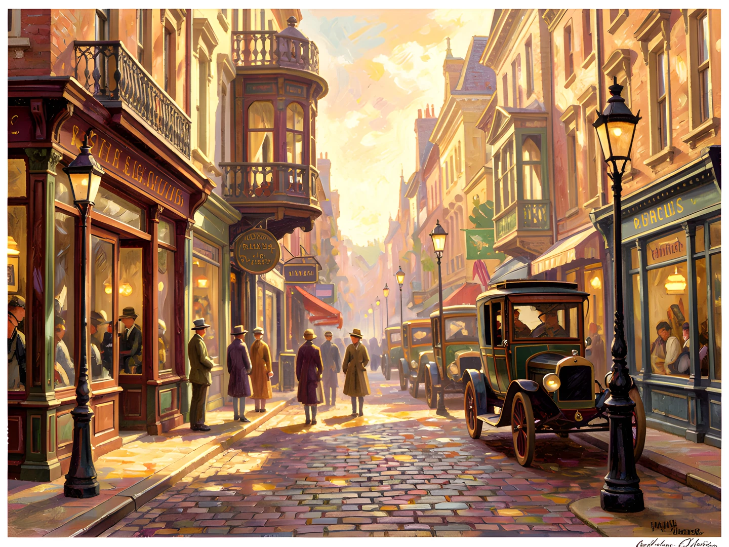Steampunk Alleyway Victorian