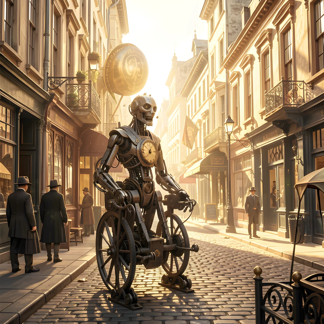 Steampunk Cityscape