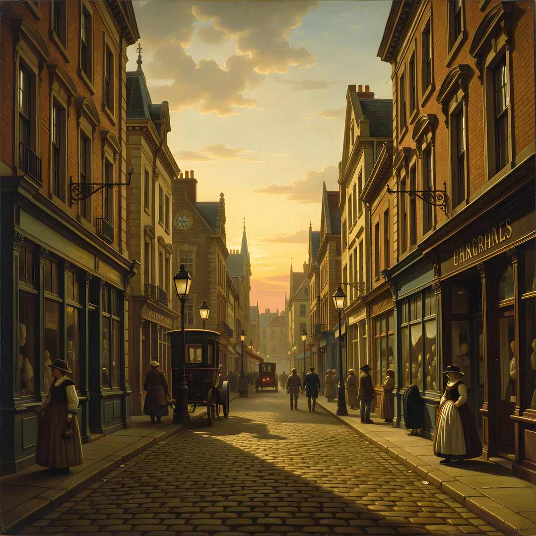Steampunk Cityscape