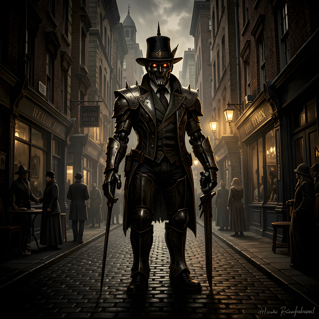 Steampunk Alleyway