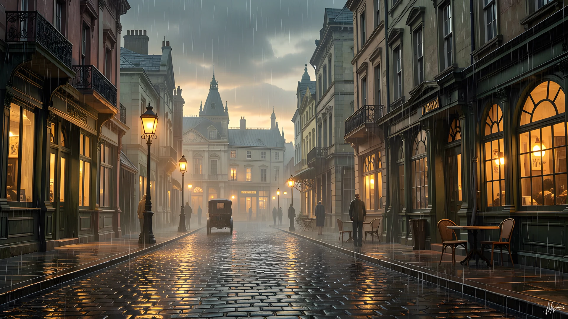 Steampunk Cityscape