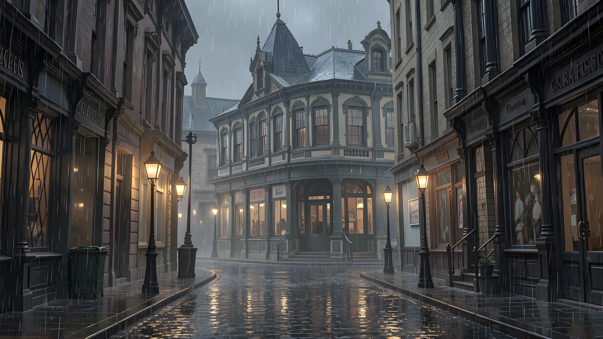 Steampunk Cityscape