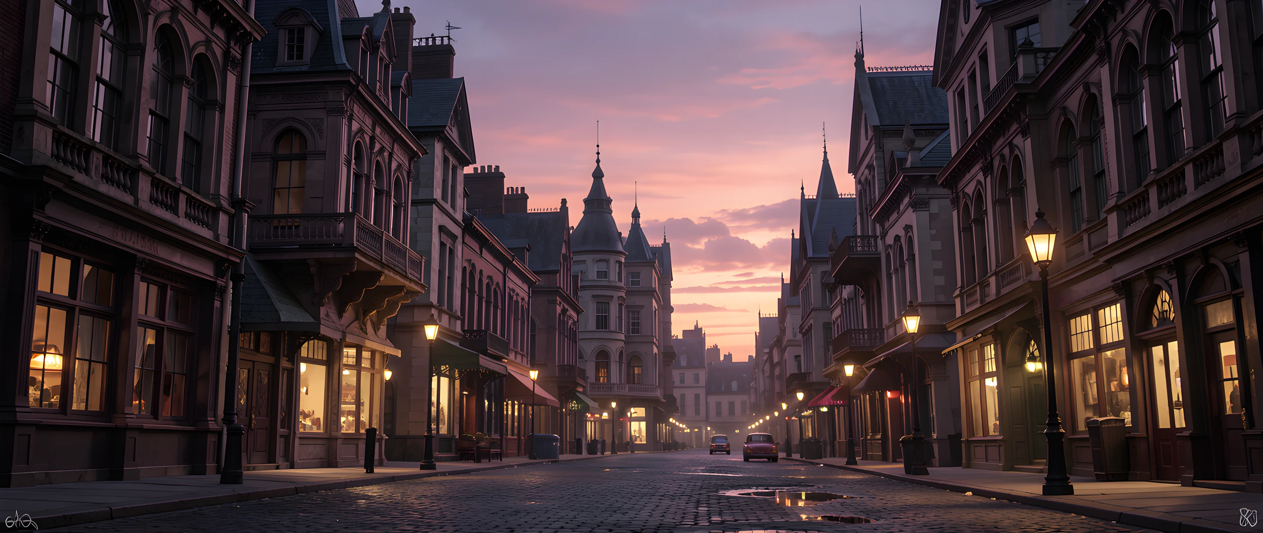 Steampunk Cityscape
