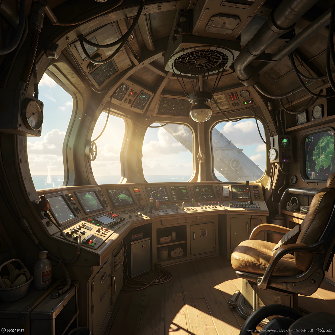 Vintage Aviator Room