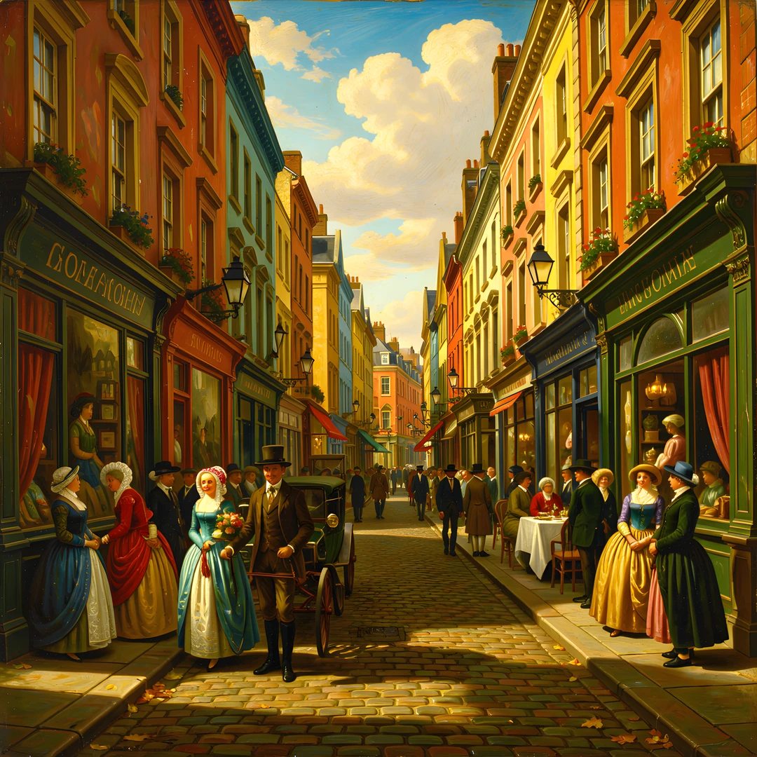 Steampunk Cityscape