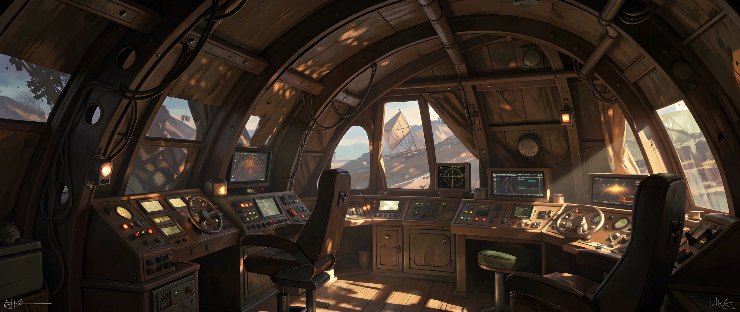 Vintage Airship Lounge