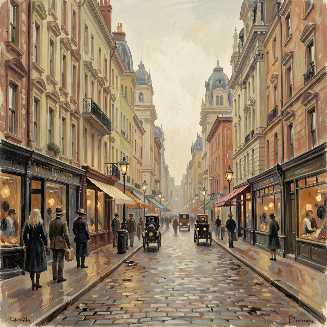 Steampunk Cityscape