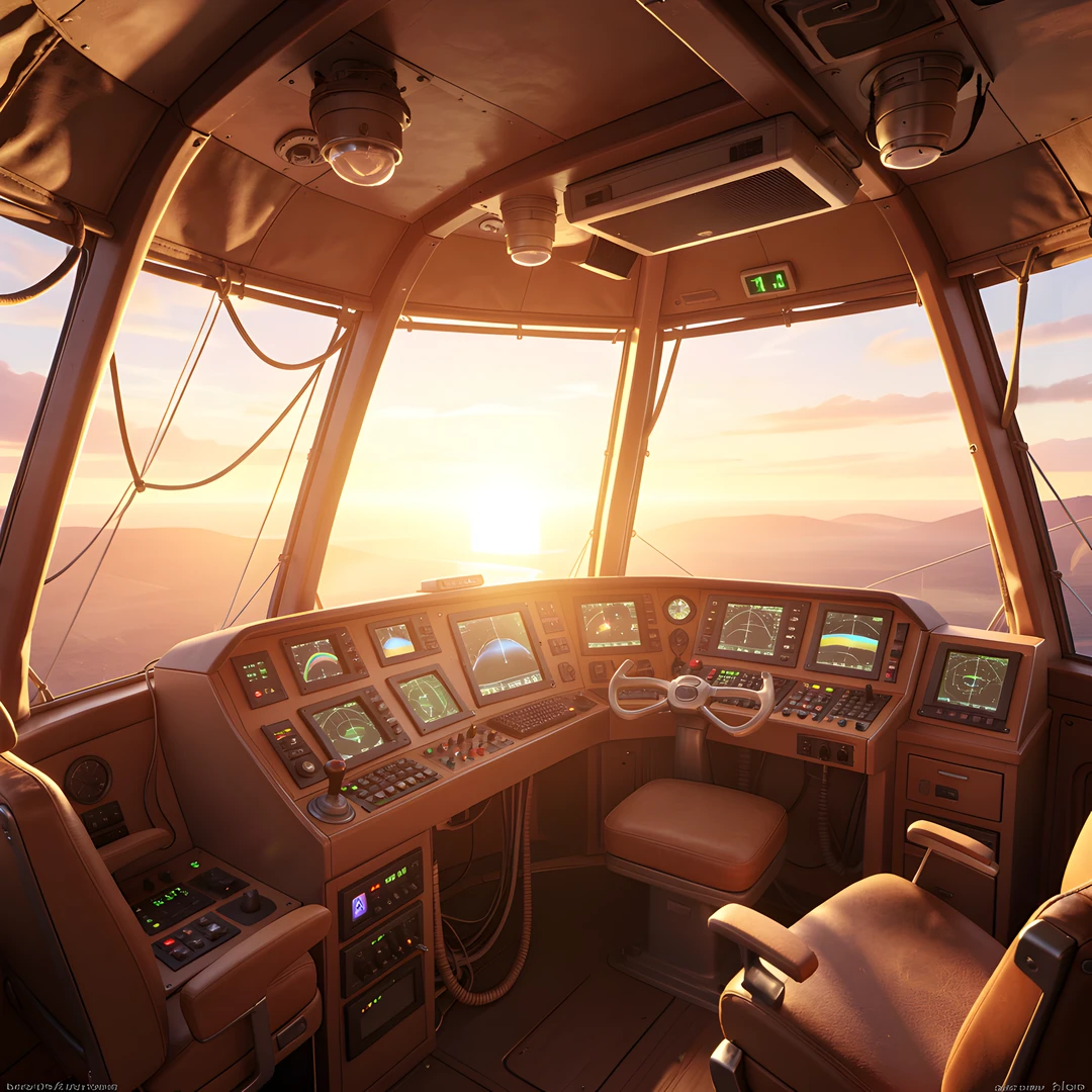 Airship Control Room