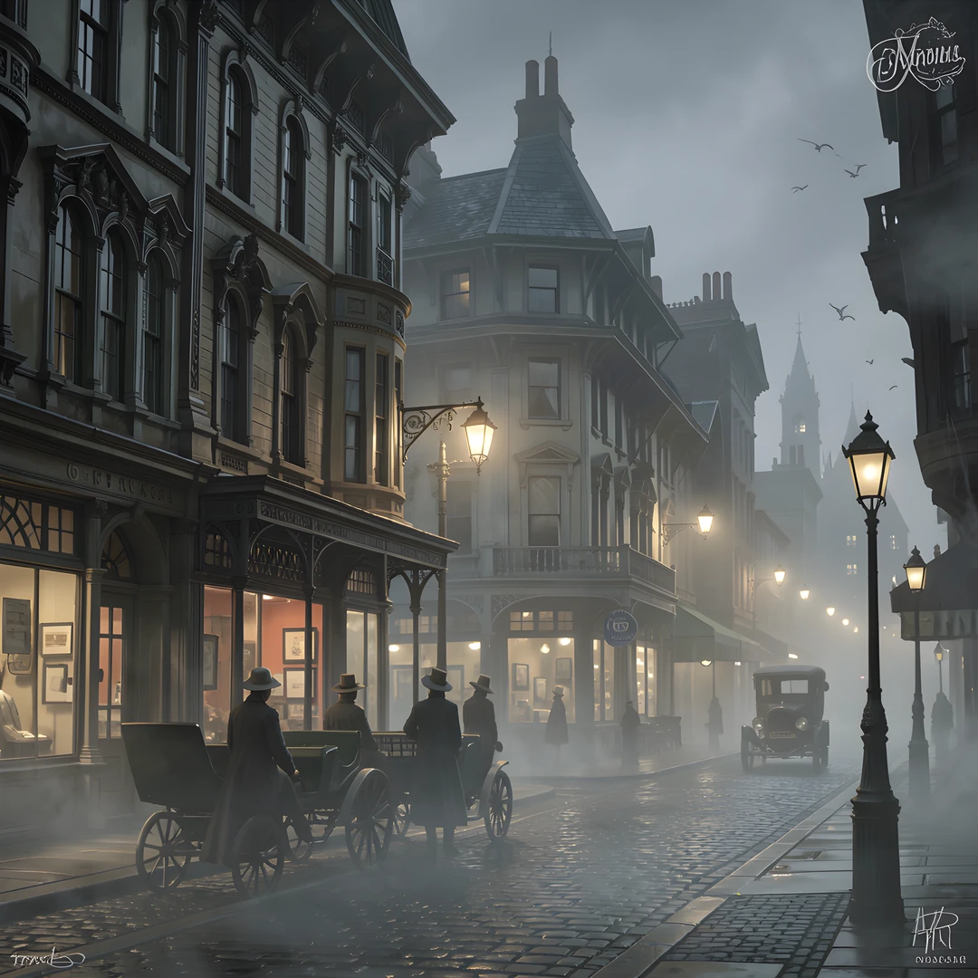 Steampunk Cityscape