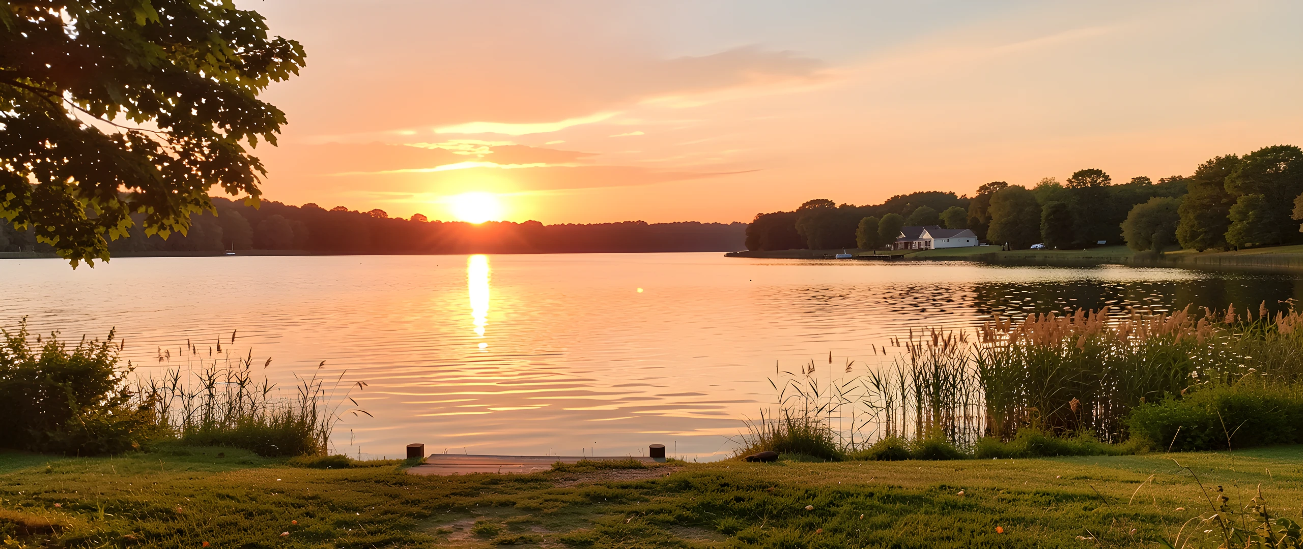 Lake House Scene