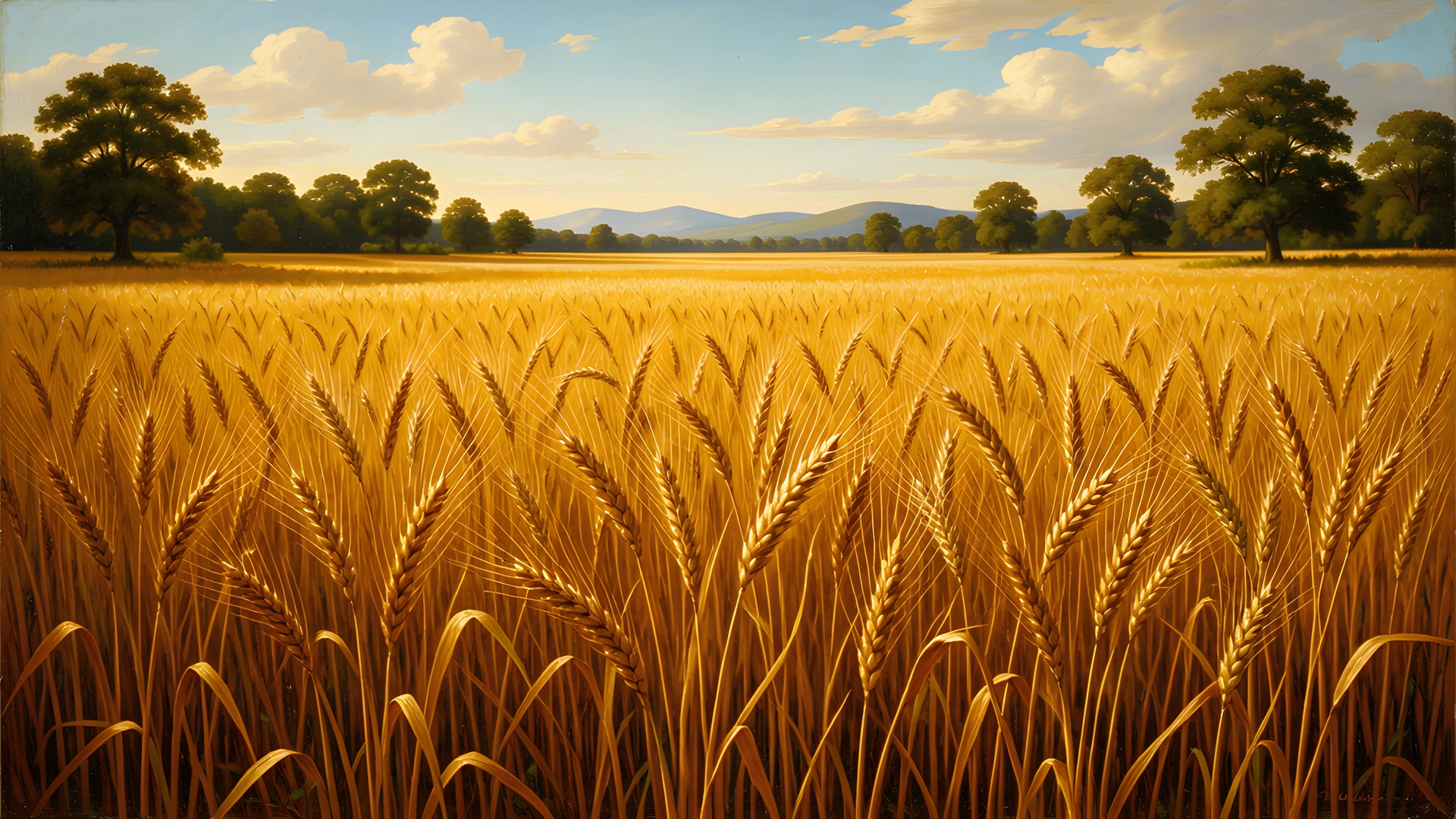 Golden Wheat Field