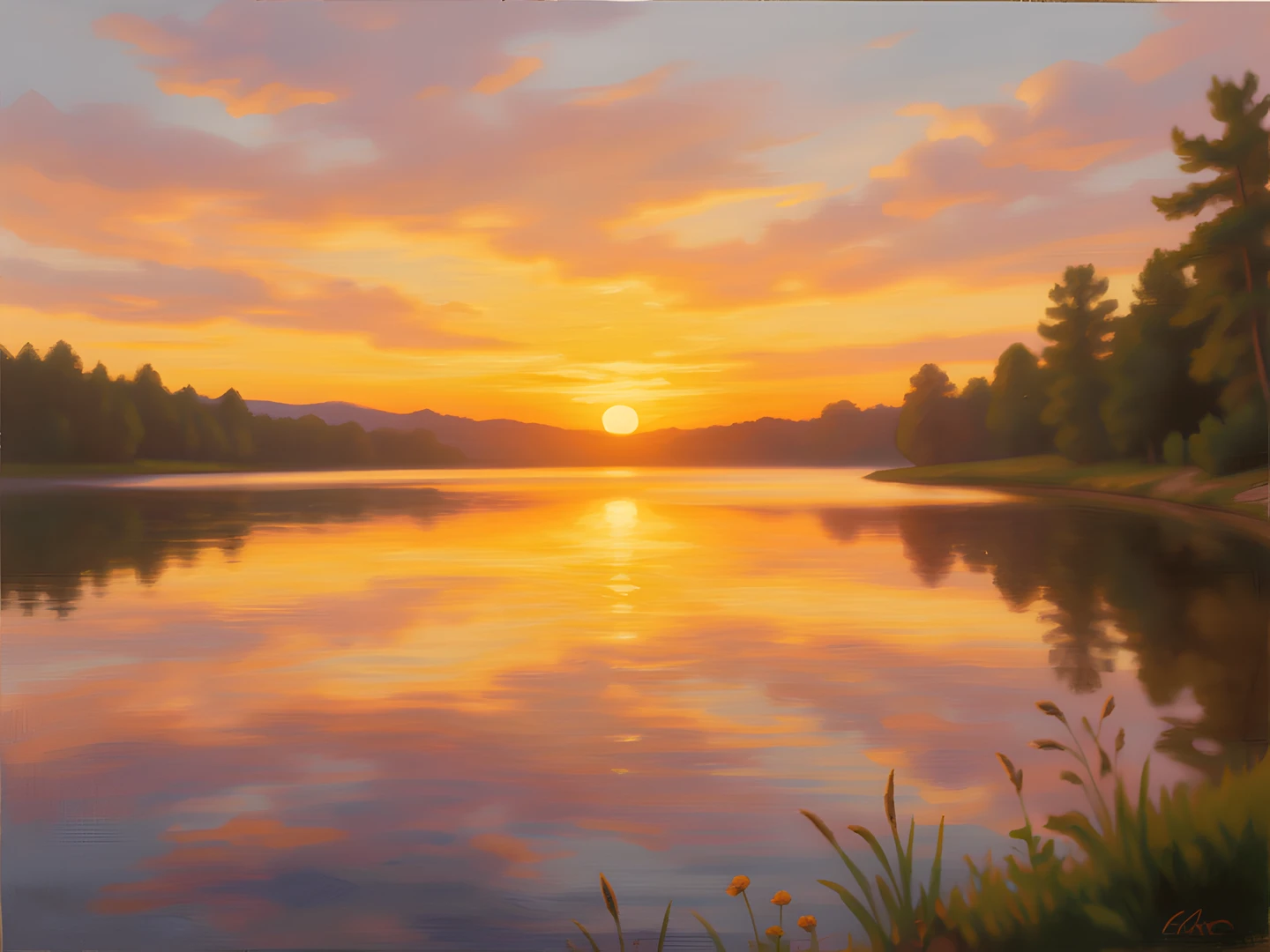 Soft Watercolor Glow