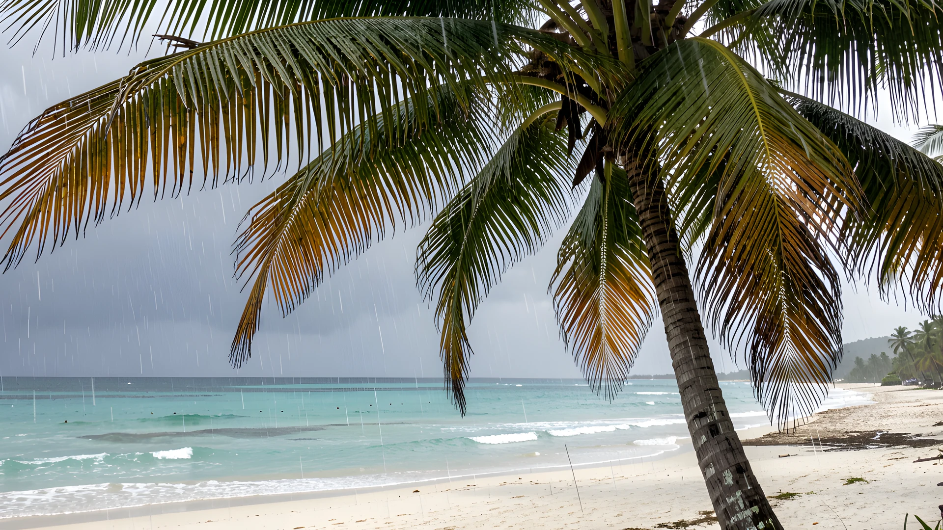 Tropical Palm Oasis