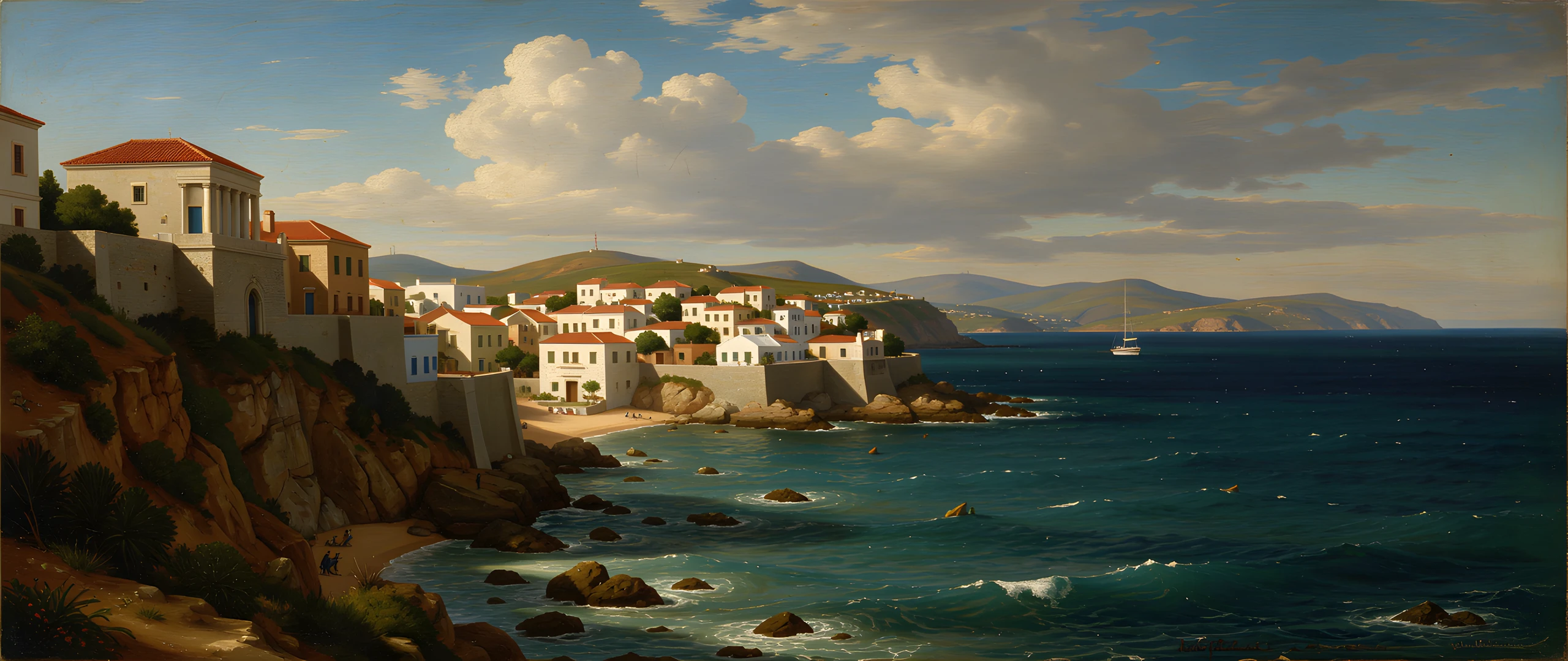 Greek Island Villa