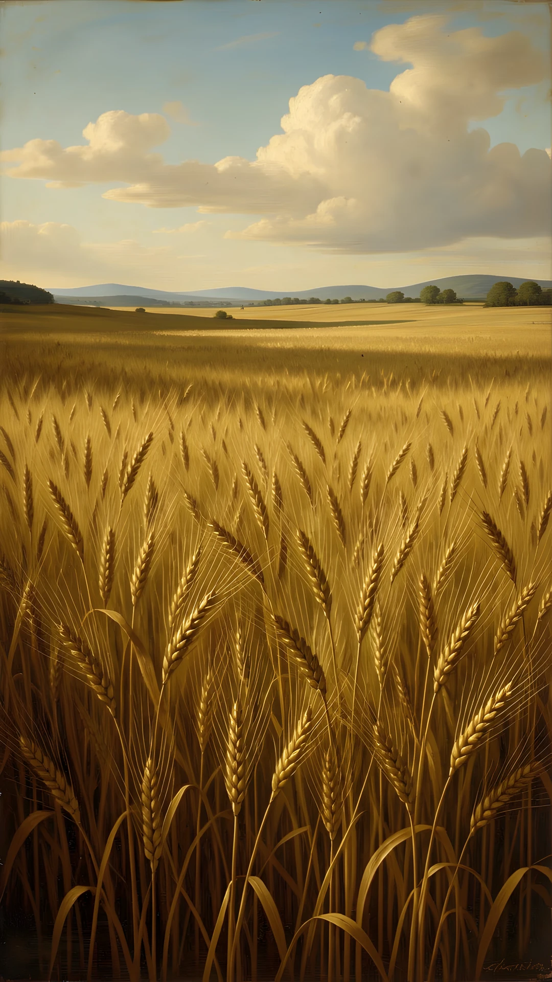 Golden Wheat Field