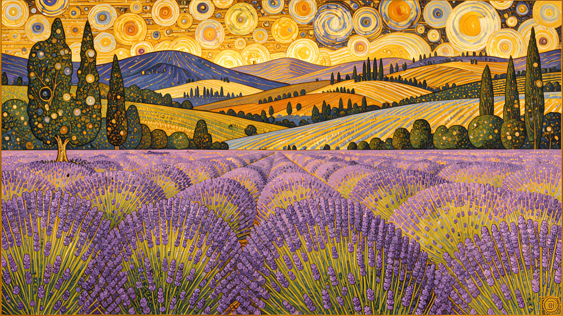 Golden Field Bloom