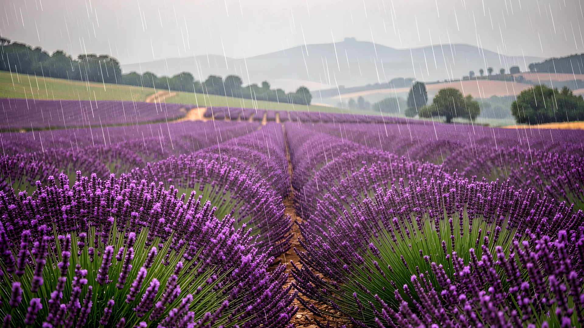 Purple Provençal Fields