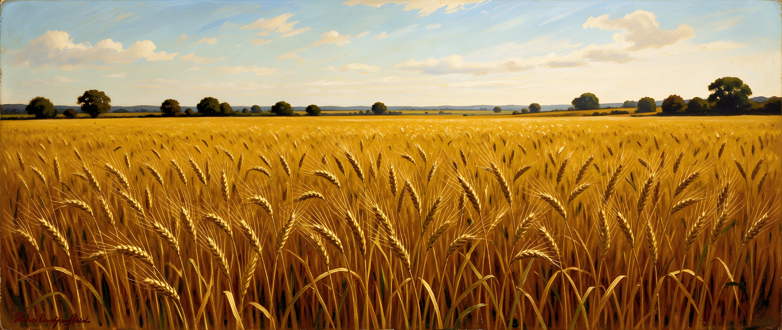 Golden Wheat Field