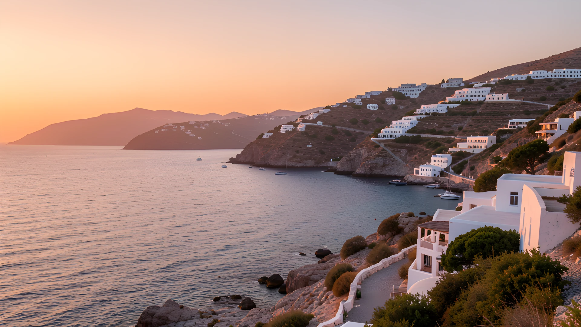 Greek Isle Dawn
