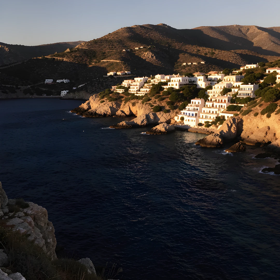 Greek Island Sunset