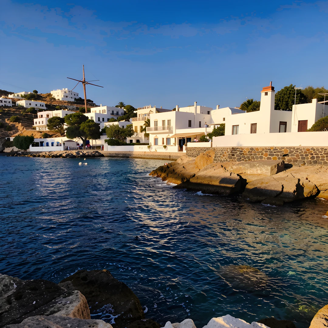 Greek Island Sunset