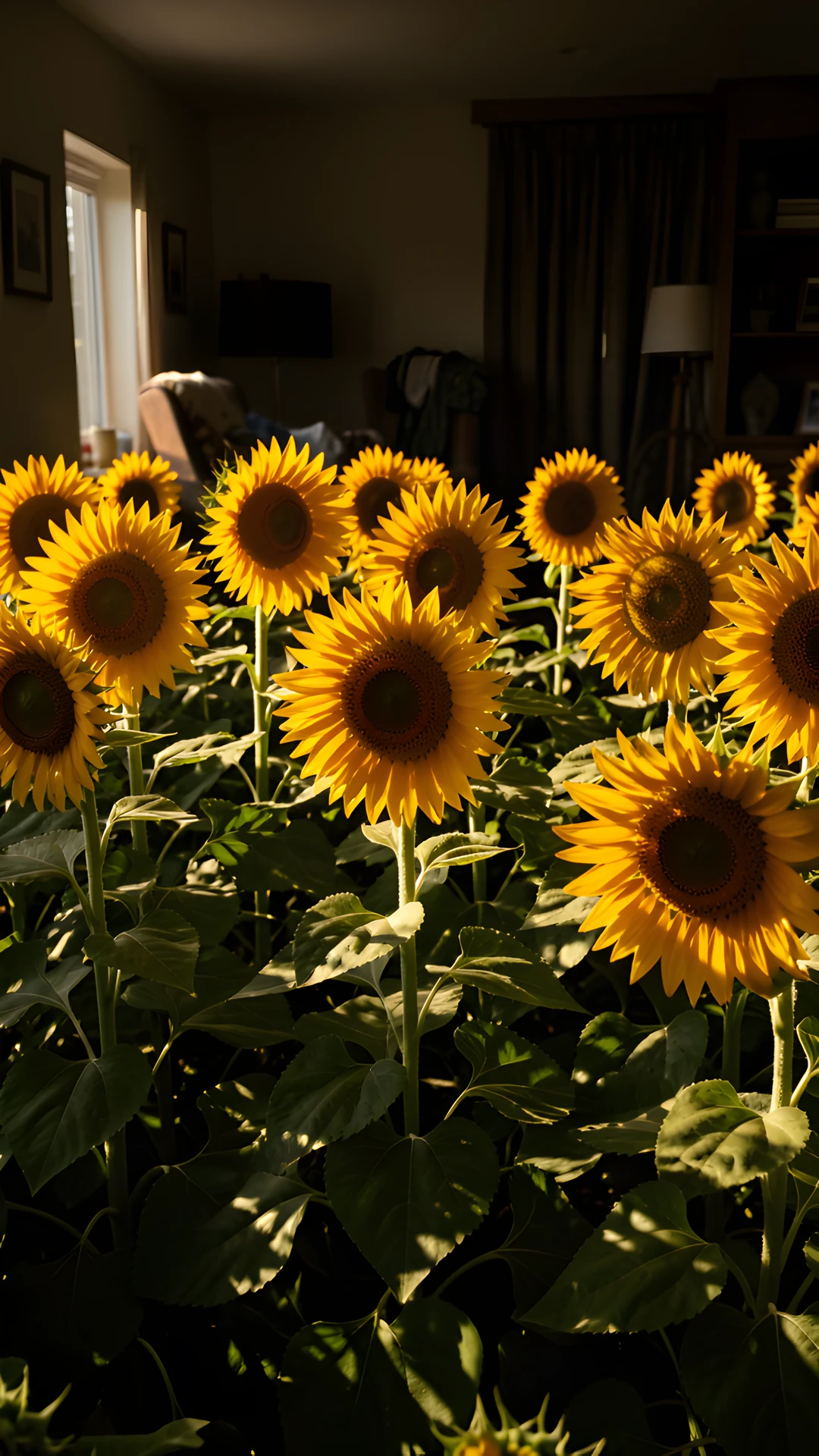 Golden Sunflower Field