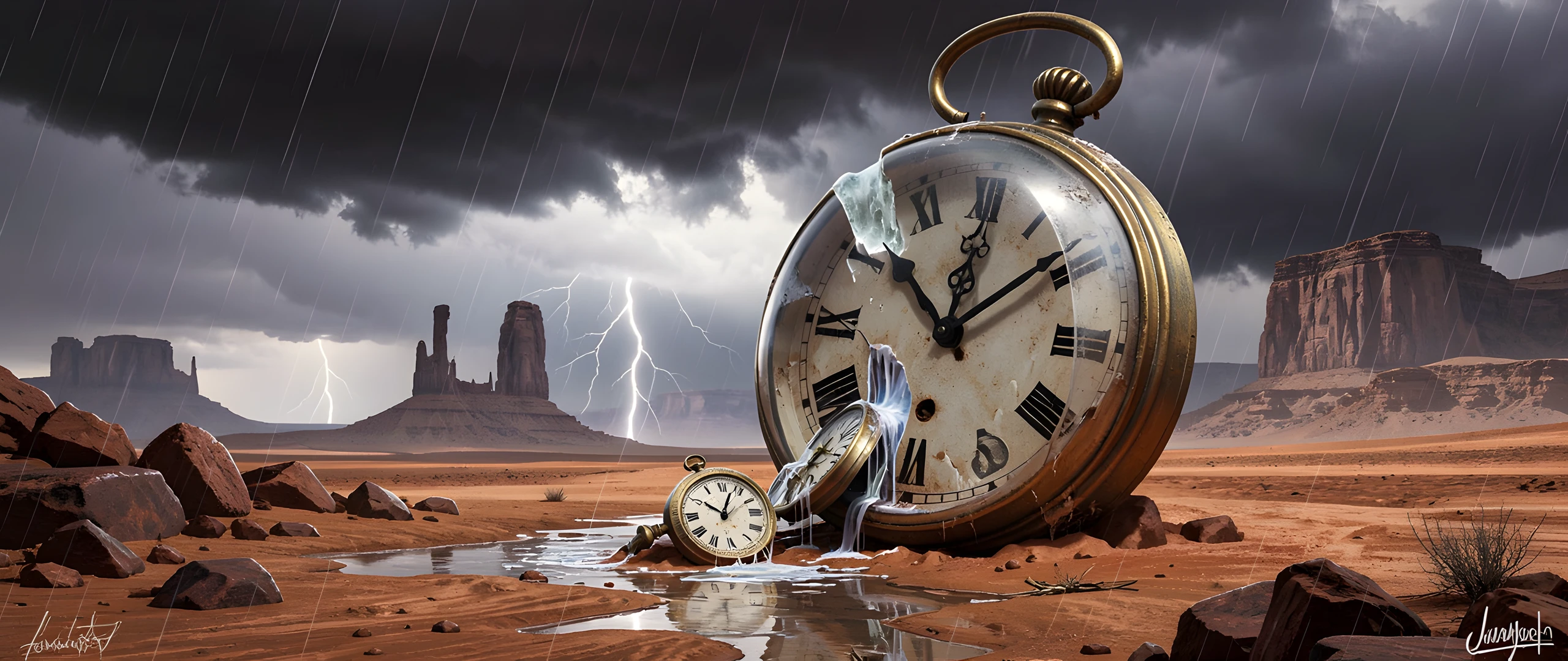 Surreal Time Warp