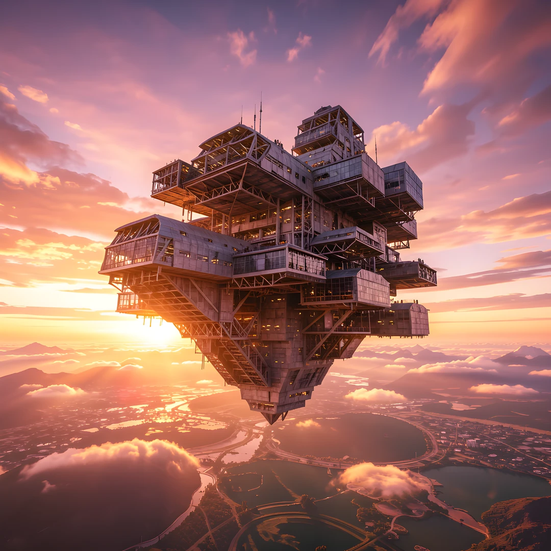 Sky Floating City