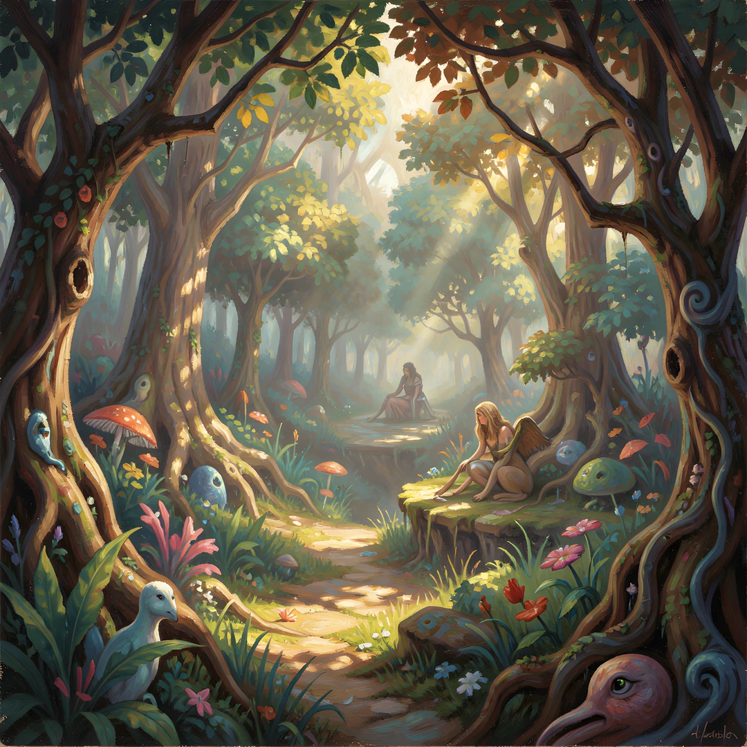 Whispering Forest Shadows
