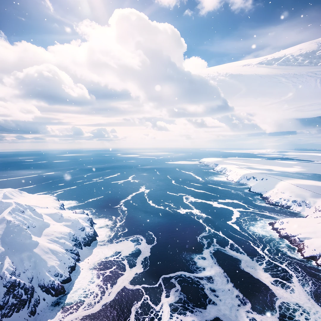 Frozen Azure Abyss