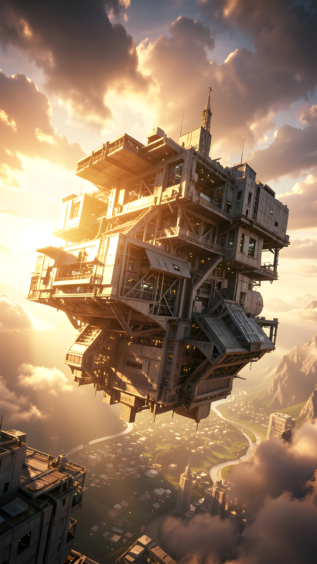 Floating Cityscape