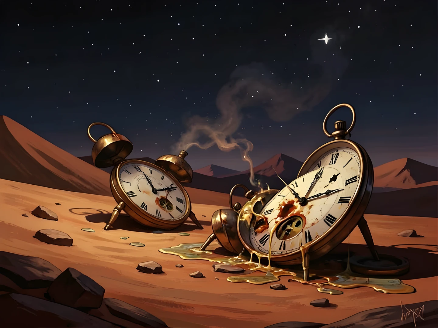 Surreal Time Warp