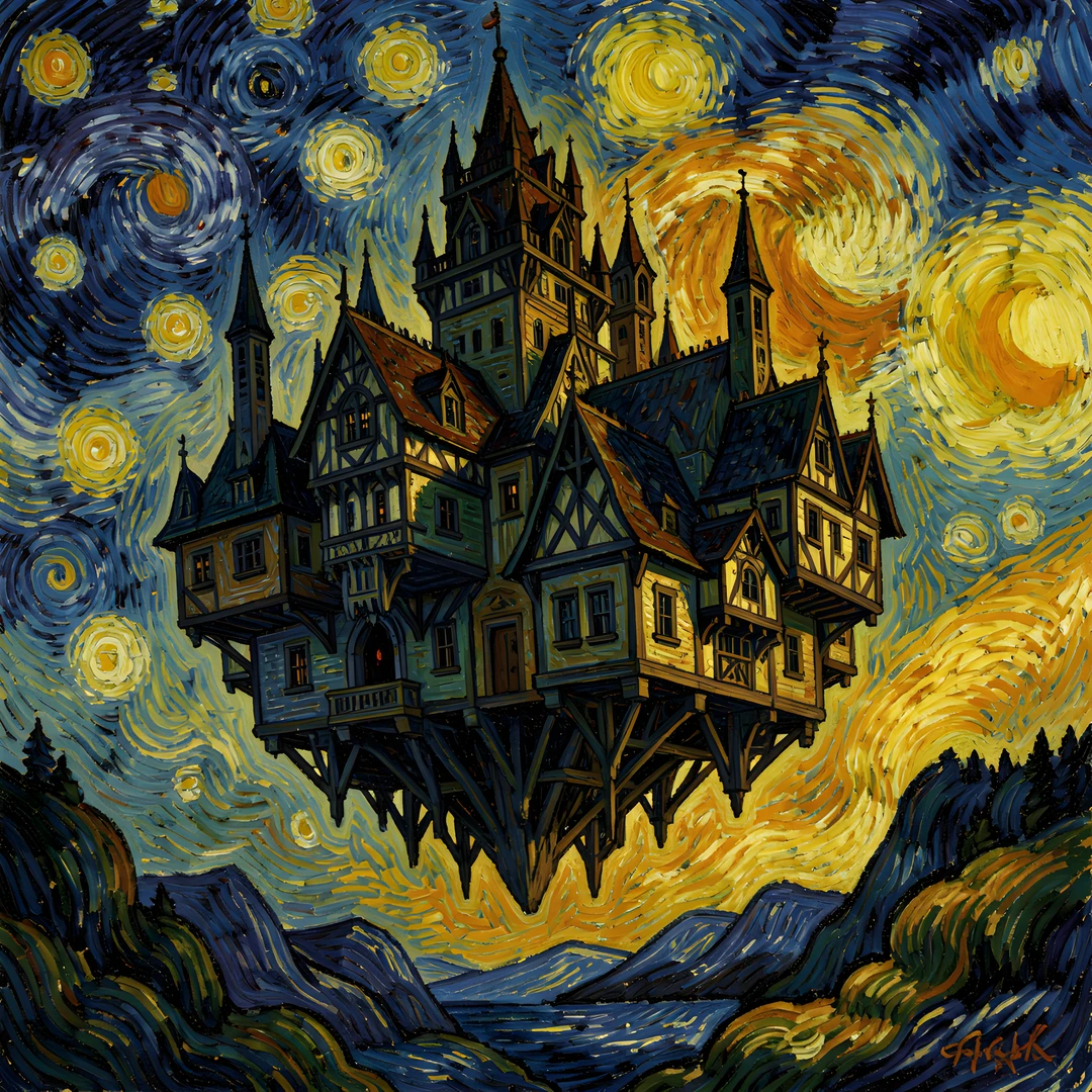 Gogh Cityscape