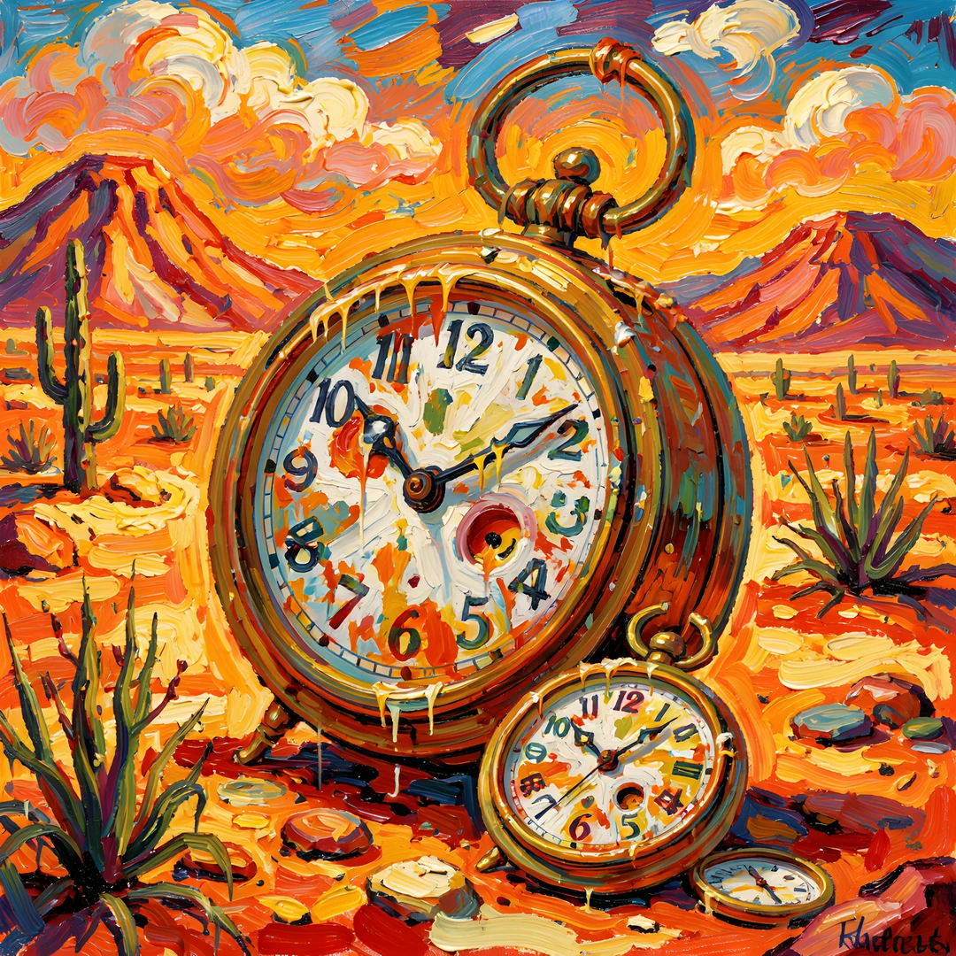 Dali Melting Clocks