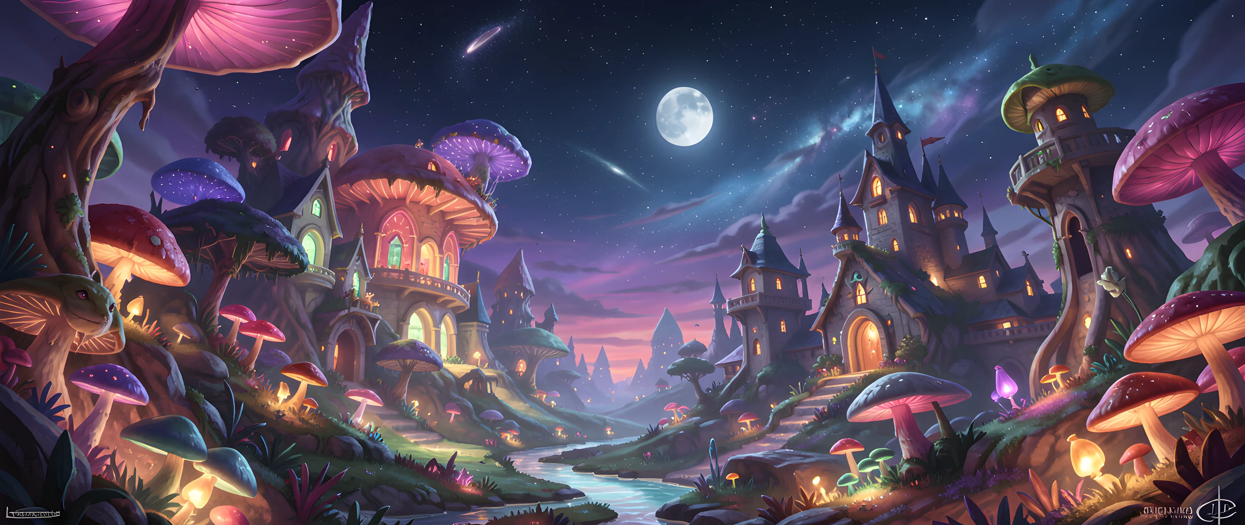 Midnight Cityscape