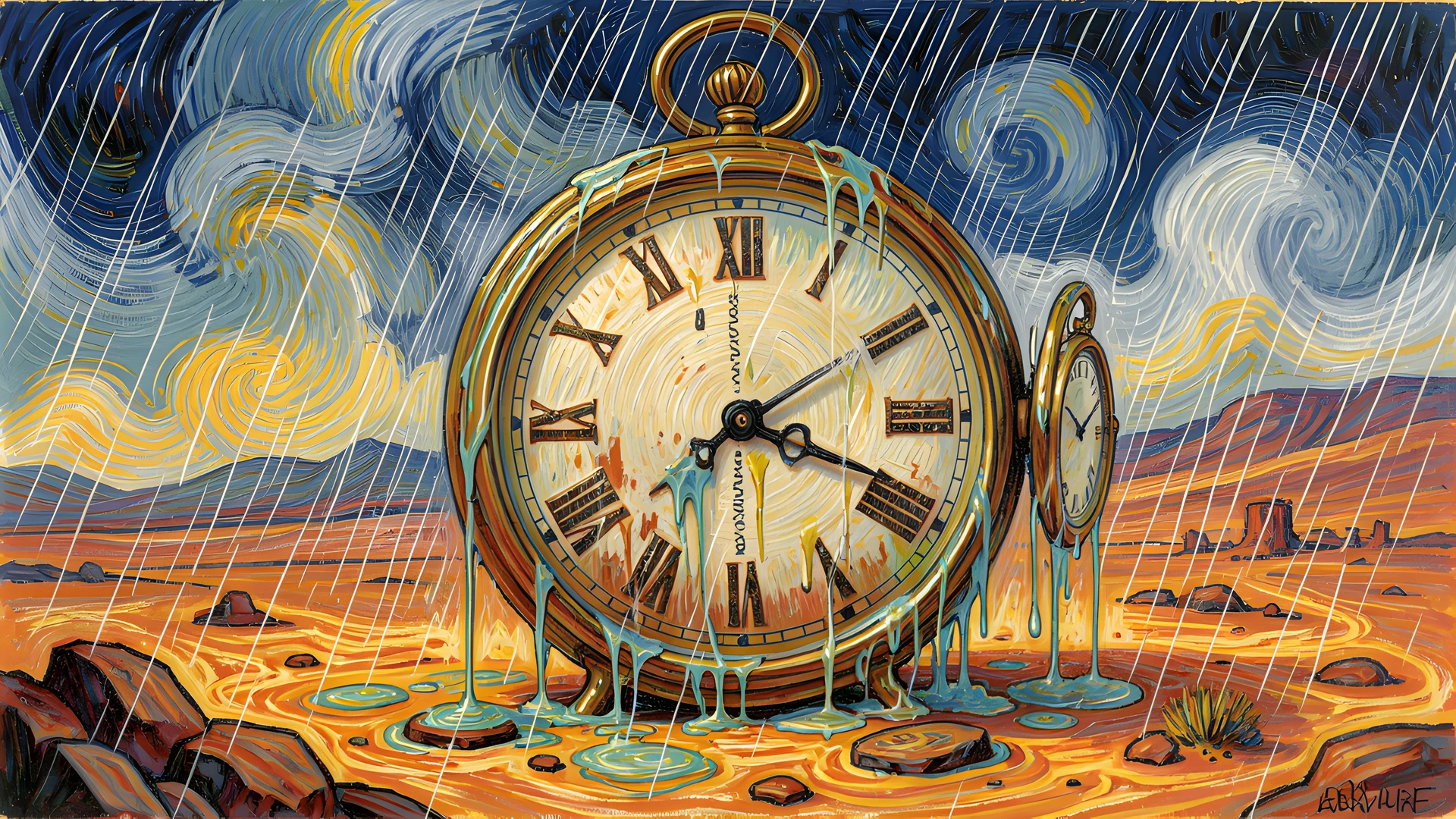 Dilapidated Clock Tower