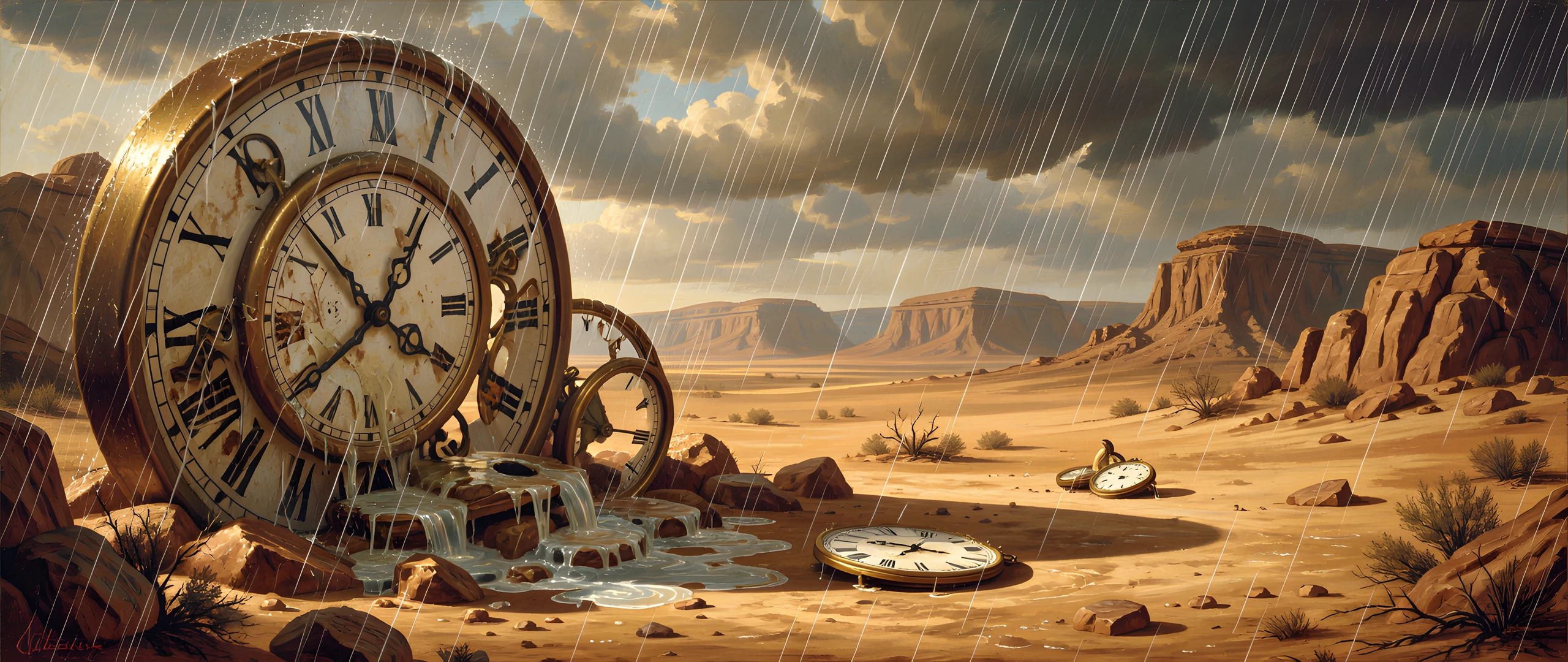 Clockwork Timepiece