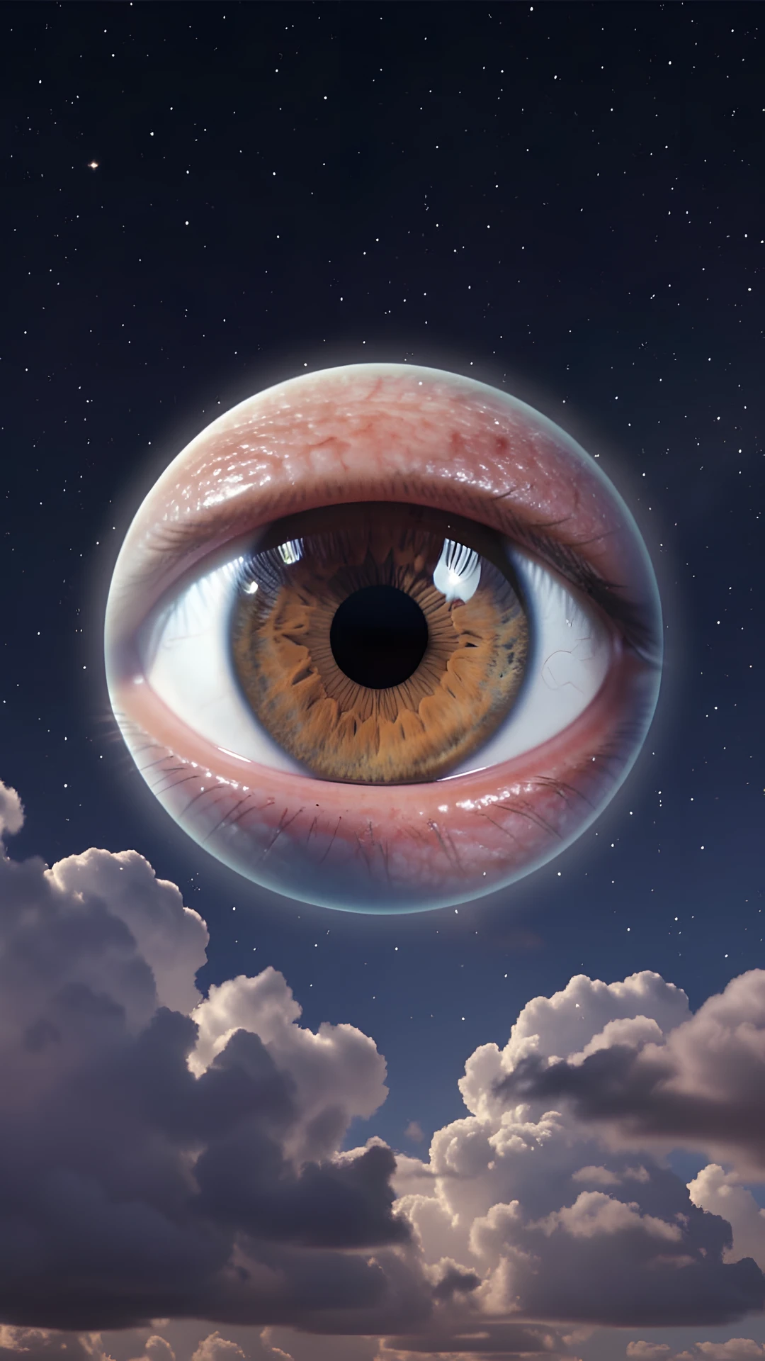 Floating Eyes Galaxy