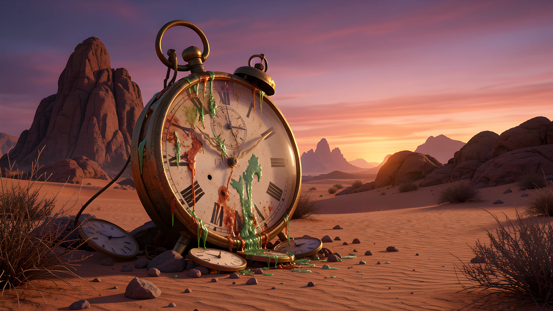 Timeless Desert Sky
