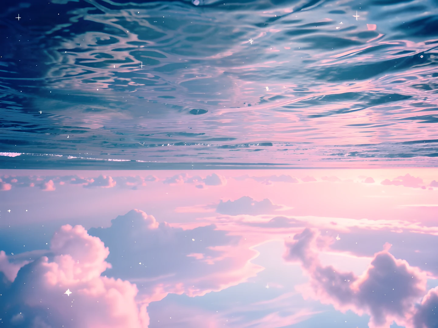 Inverted Ocean Sky