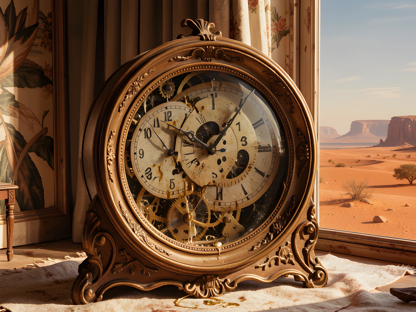 Blurring Time Space