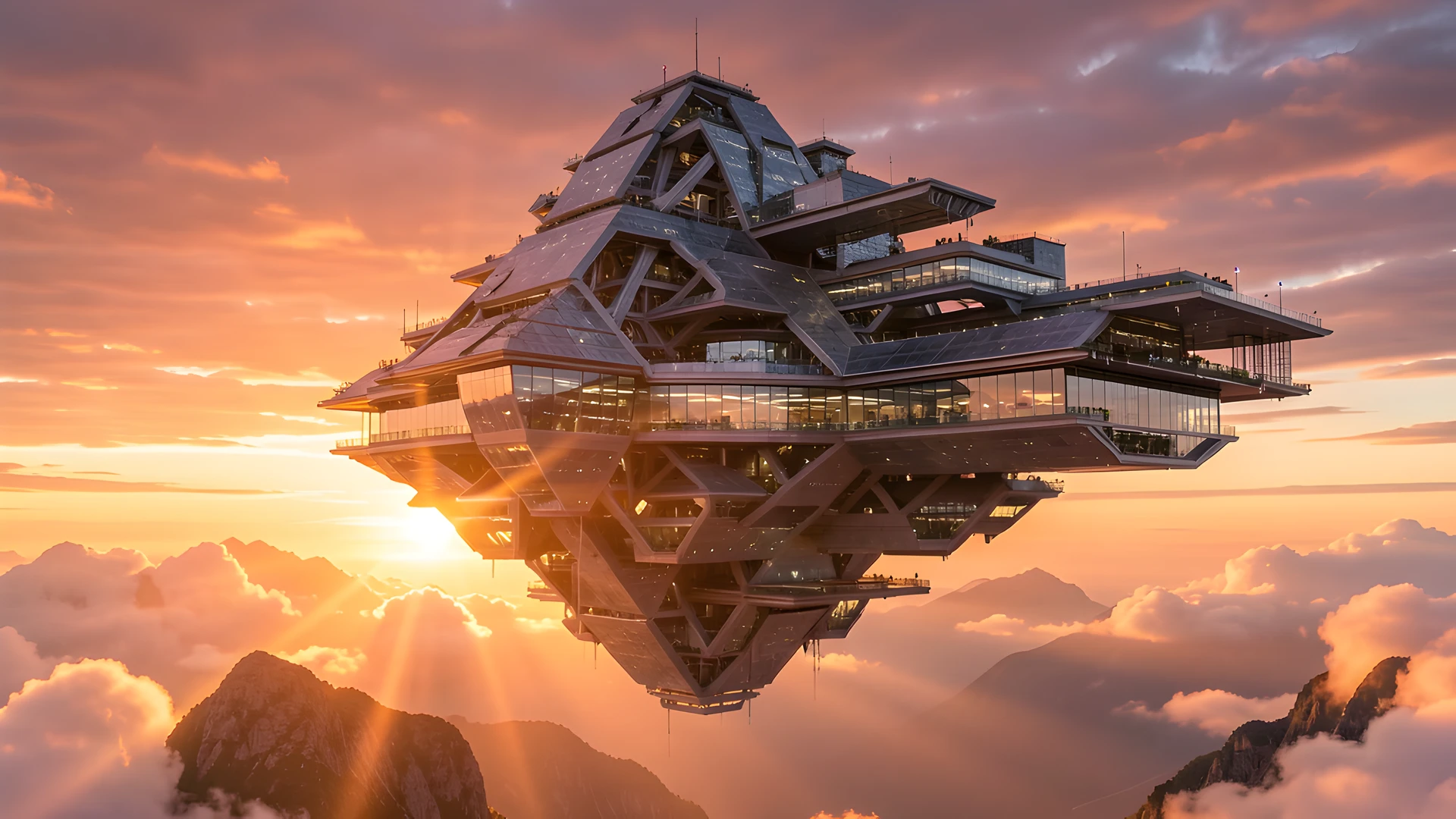 Floating Cityscape