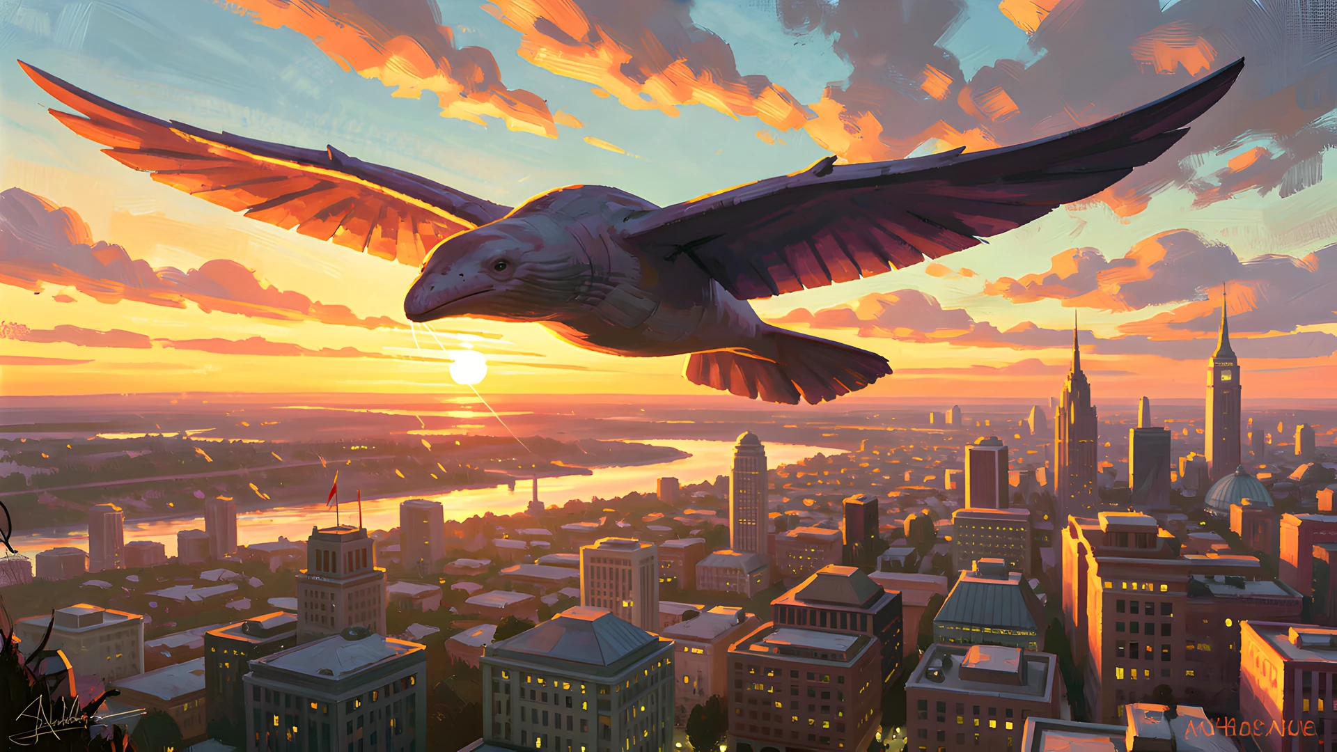 Whale City Sky