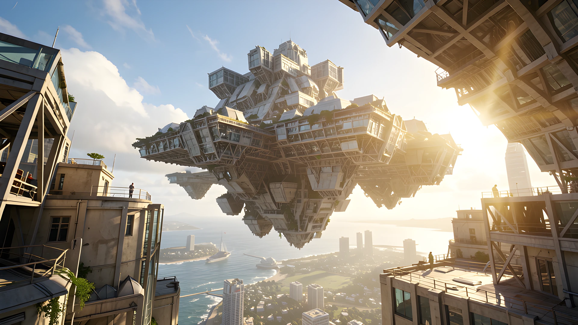 Floating Cityscape