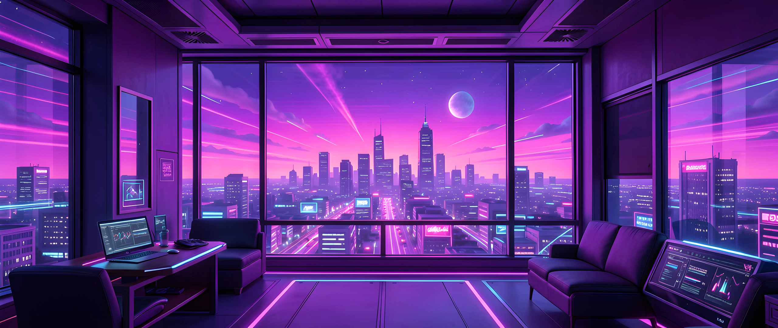 Neon Cityscape