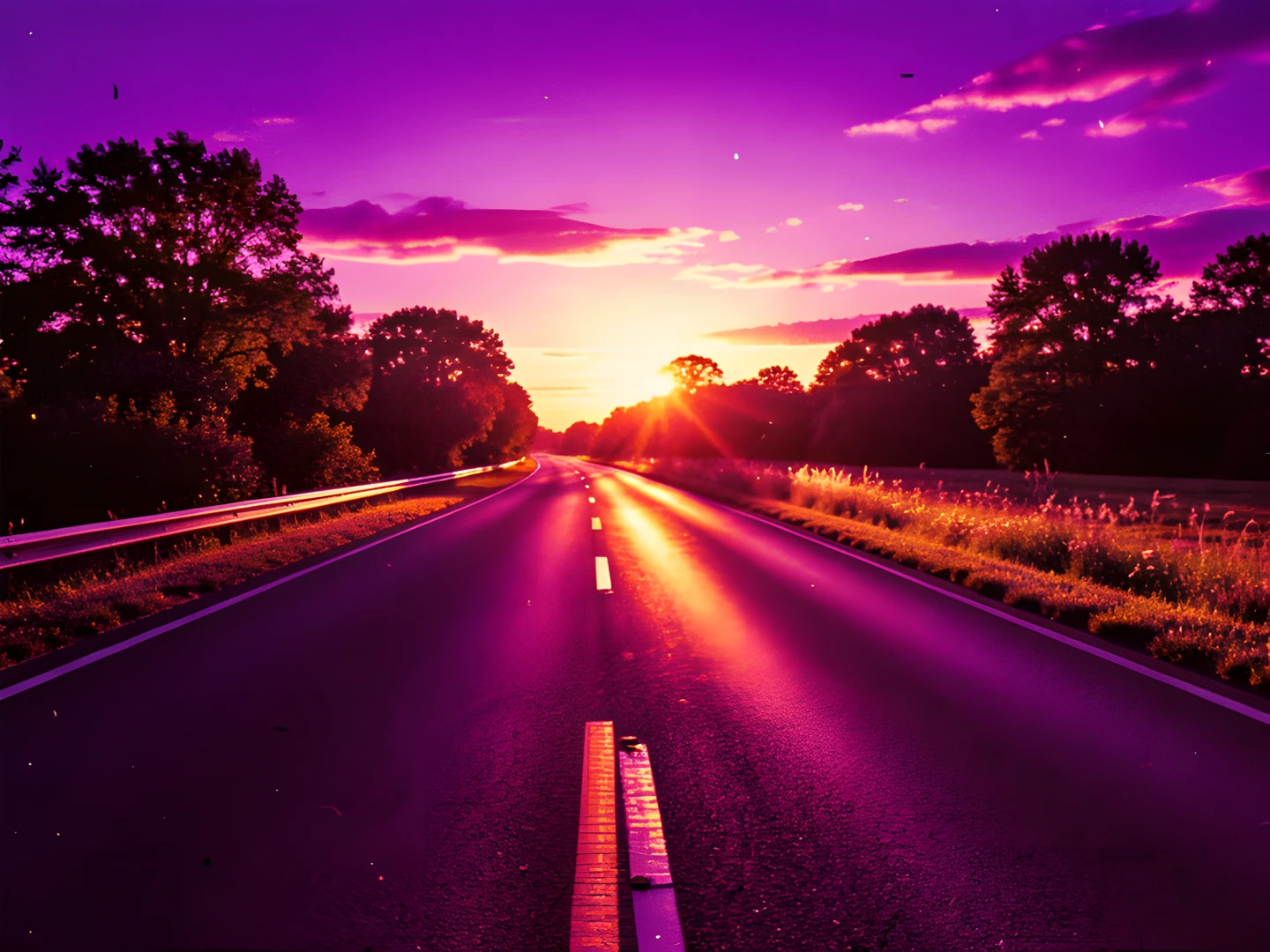 Sunset Highway Lights