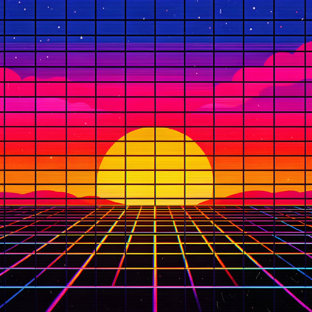 Retro Color Grid