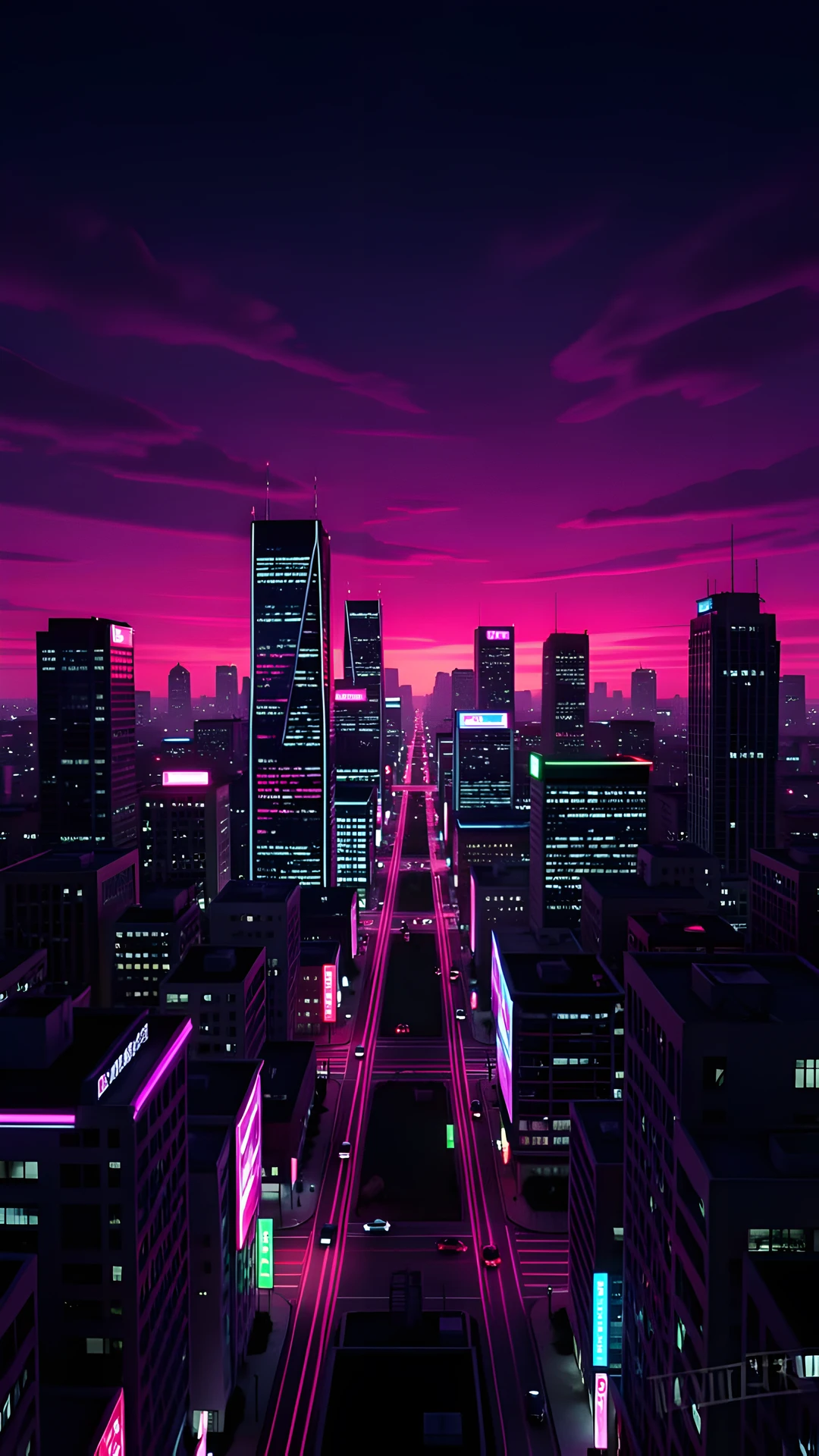 Dark Skies Cityscape