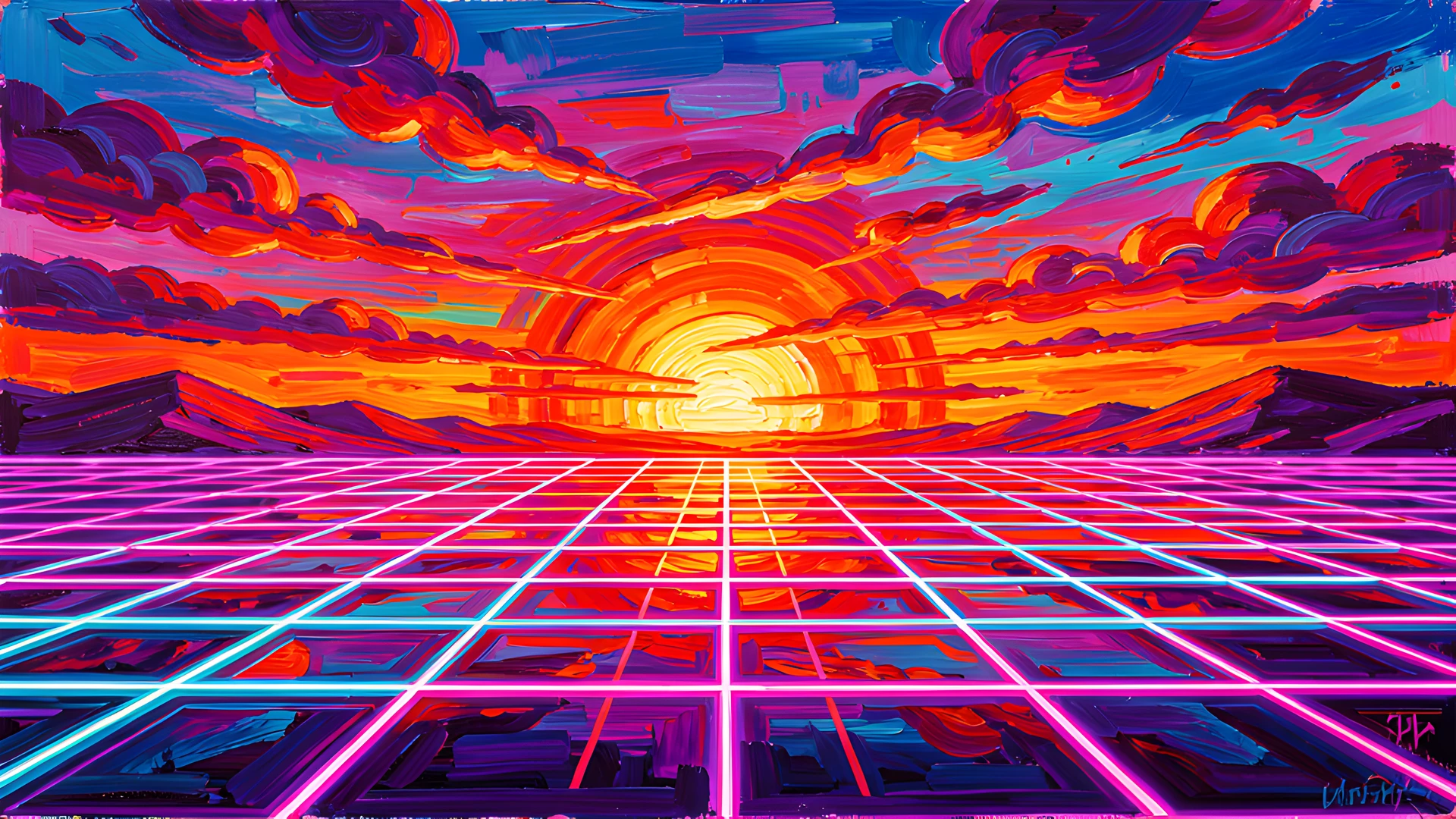 Pixel Art Grid