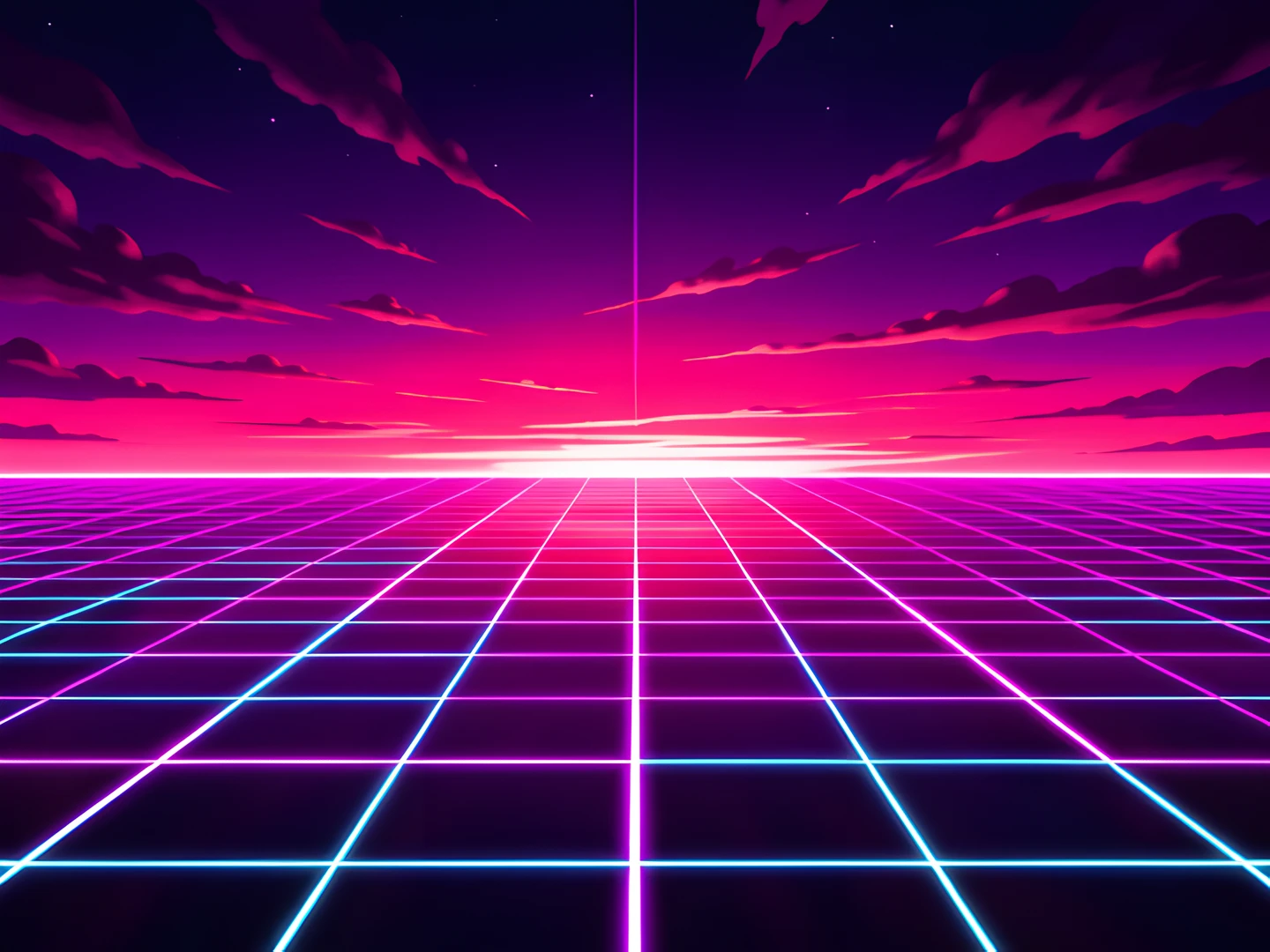 Neon Cyber Grid
